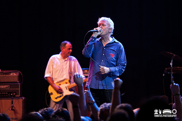 Robert Pollard (right) and Tobin Sprout of Guided By Voices in c
