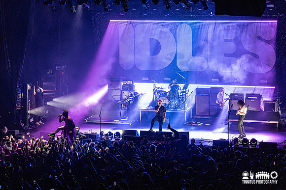 IDLES in concert