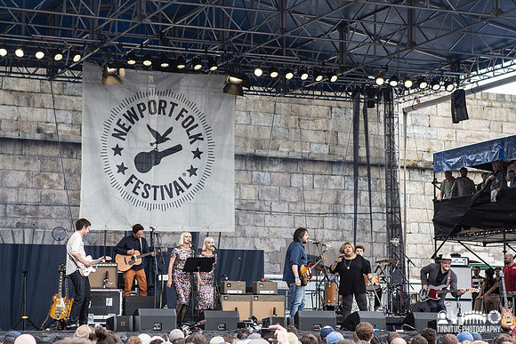Tweedy with Mavis Staples in concert