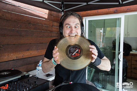 Pellet, DJ'ing at Psycho CA
