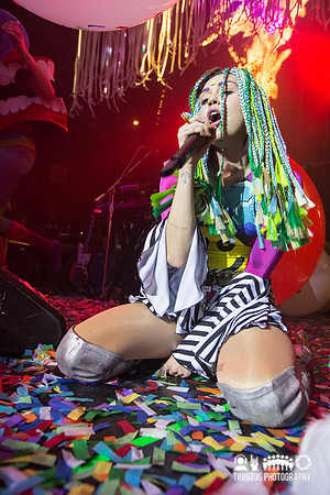Miley Cyrus in concert