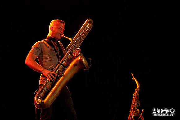 Colin Stetson in concert at All Tomorrow's Parties - Day 2