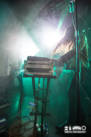 Der Blutharsch and the infinite church of the leading hand in concert