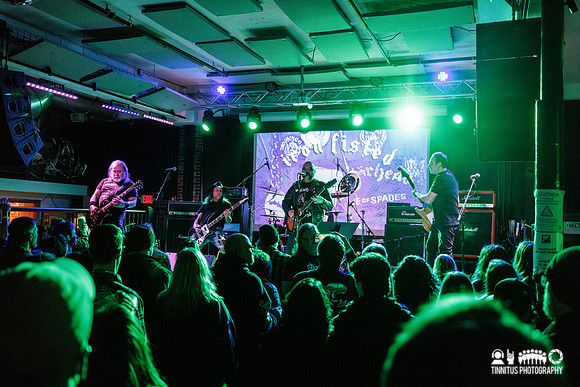 Iron Fisted in concert