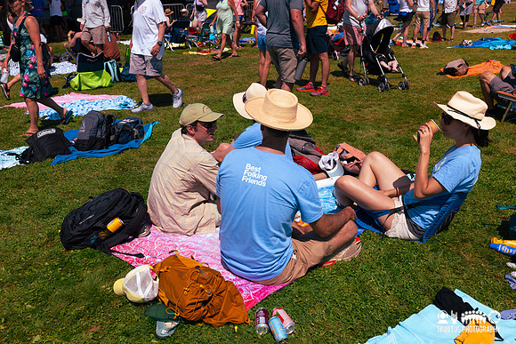 Atmosphere at Newport Folk Festival