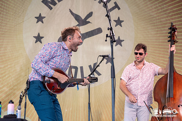 Nickel Creek in concert