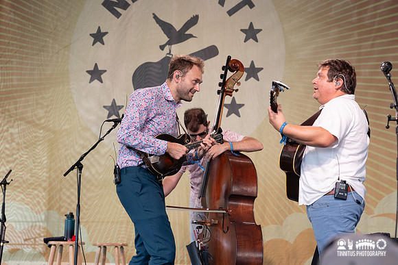 Nickel Creek in concert