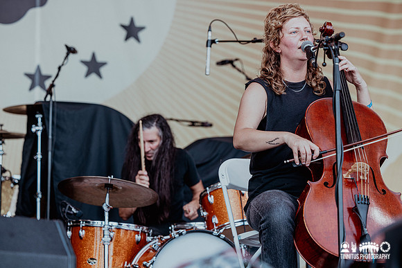 The Huntress and Holder of Hands in concert
