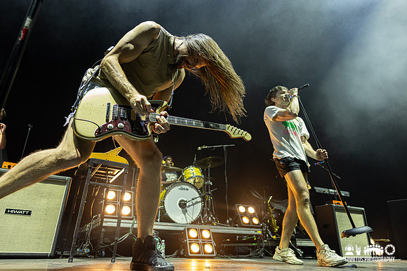 The Armed in concert