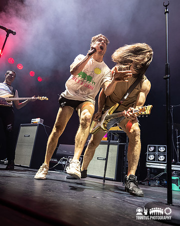 The Armed in concert