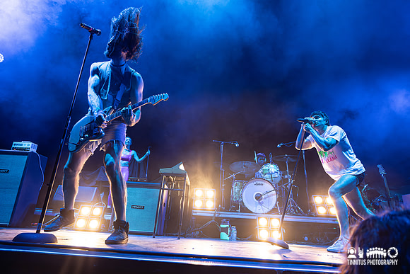 The Armed in concert