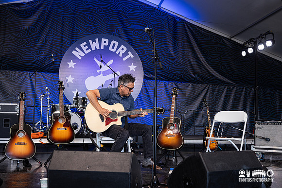 M Ward in concert