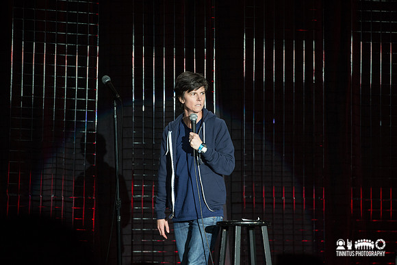 Tig Notaro at the comedy stage