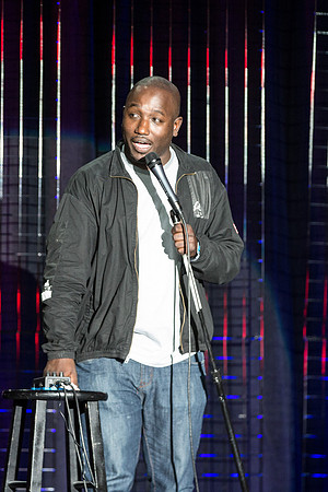 Hannibal Buress at the comedy stage
