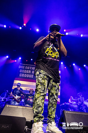 George Clinton and the P-Funk All-Stars in concert