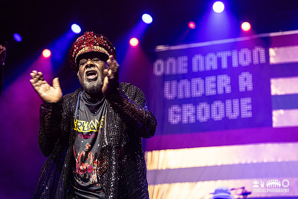 George Clinton and the P-Funk All-Stars in concert