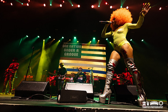 George Clinton and the P-Funk All-Stars in concert