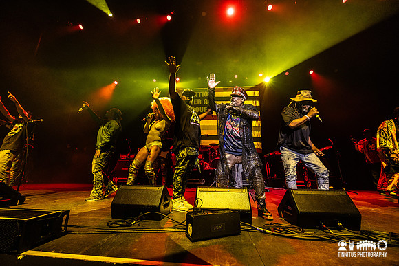 George Clinton and the P-Funk All-Stars in concert