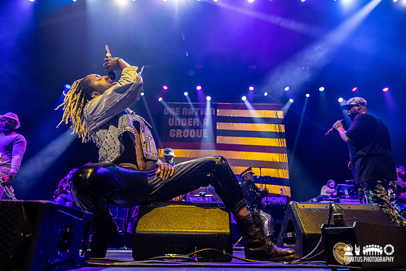 George Clinton and the P-Funk All-Stars in concert