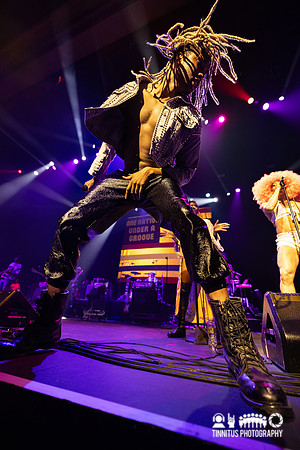 George Clinton and the P-Funk All-Stars in concert