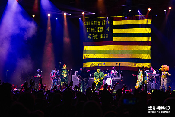 George Clinton and the P-Funk All-Stars in concert