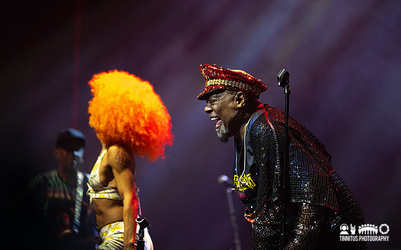George Clinton and the P-Funk All-Stars in concert