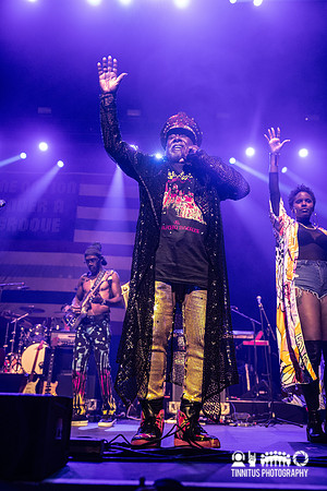 George Clinton and the P-Funk All-Stars in concert
