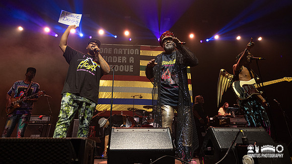 George Clinton and the P-Funk All-Stars in concert