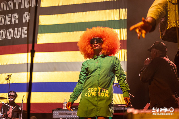 George Clinton and the P-Funk All-Stars in concert