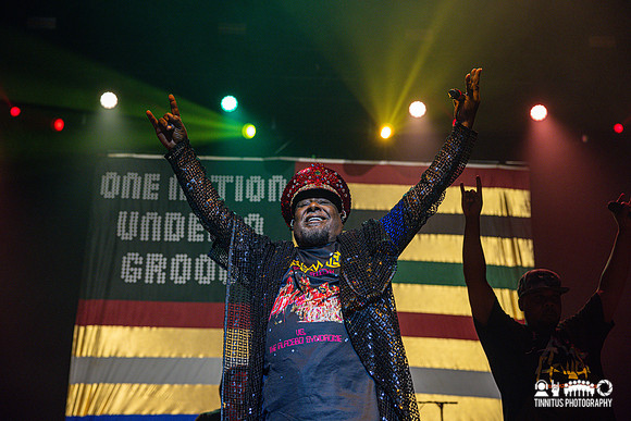 George Clinton and the P-Funk All-Stars in concert