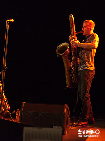 Colin Stetson in concert at All Tomorrow's Parties - Day 2
