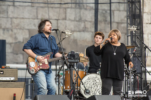 Tweedy with Mavis Staples in concert