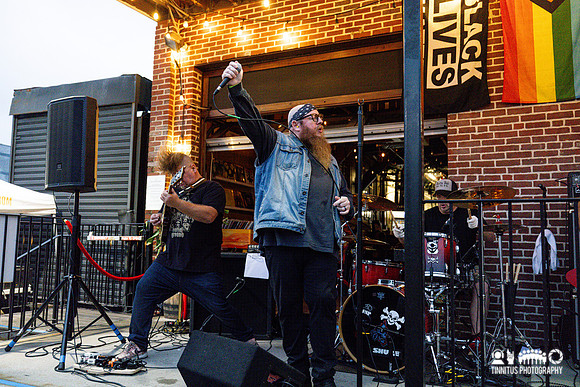 Blood Lightning in concert