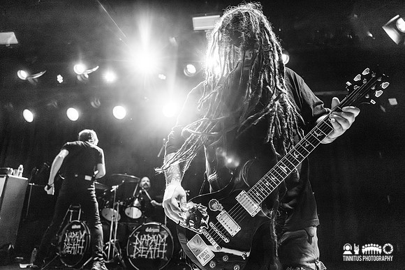 Napalm Death in concert