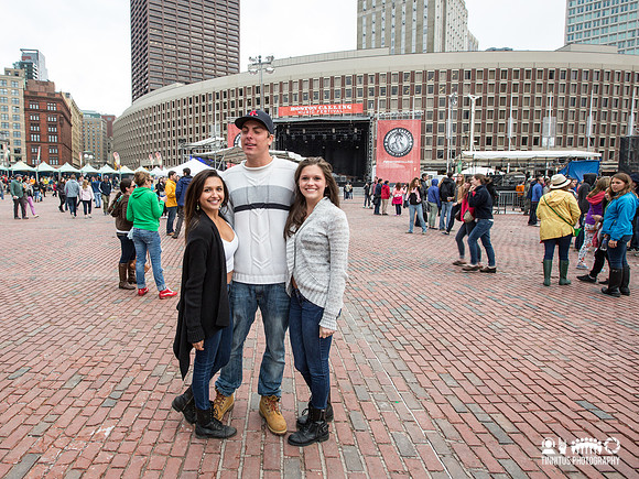 Fans at Boston Calling