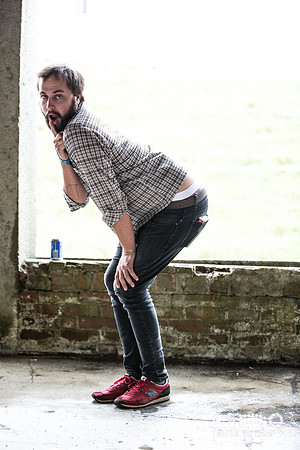 Photo shoot with Houndmouth