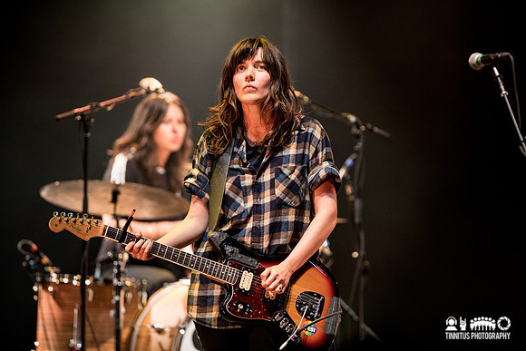 Courtney Barnett and Kurt Vile in concert