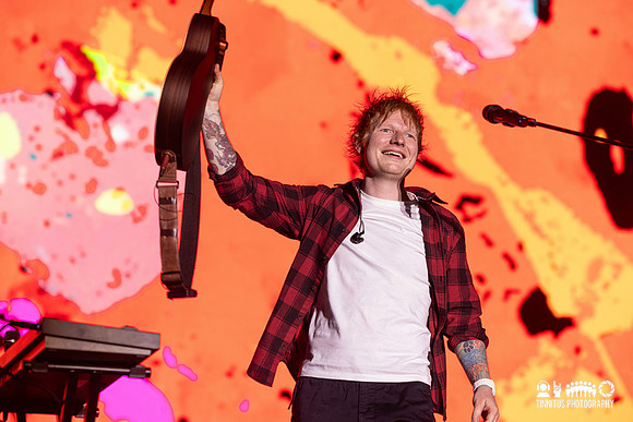 Ed Sheeran in concert