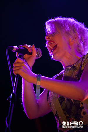 Jennifer Walshe in concert at day 3 of All Tomorrow's Parties