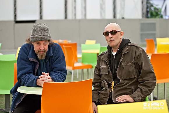 Rick and Alan Bishop at day 3 of All Tomorrow's Parties