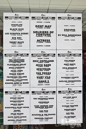 Day 1 of All Tomorrow's Parties, curated by Animal Collective