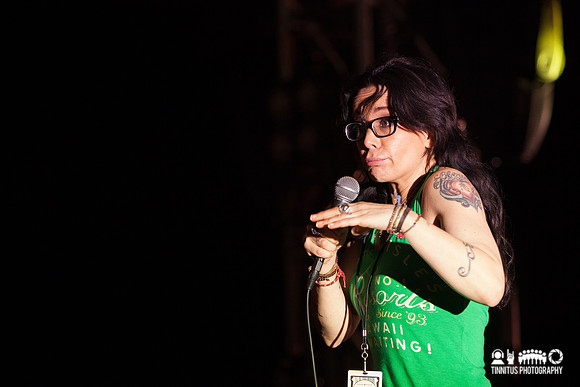 Janeane Garofalo performs at ATP's I'll Be Your Mirror