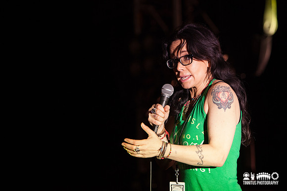 Janeane Garofalo performs at ATP's I'll Be Your Mirror