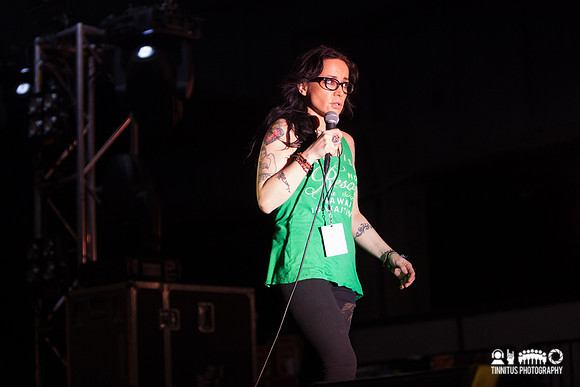 Janeane Garofalo performs at ATP's I'll Be Your Mirror