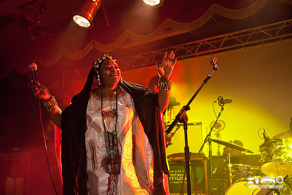 Khaira Arby in concert at day 3 of All Tomorrow's Parties
