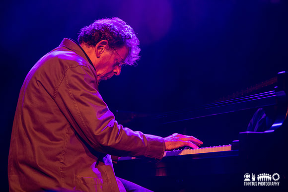 Philip Glass and Tyondai Braxton in concert