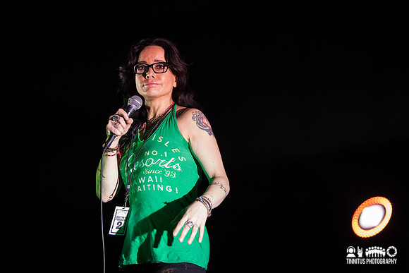 Janeane Garofalo performs at ATP's I'll Be Your Mirror