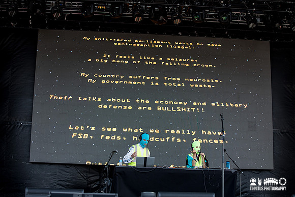Pussy Riot in concert