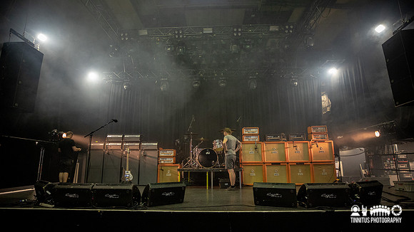 stage prior to Sleep sound check