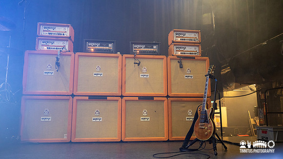 stage prior to Sleep sound check